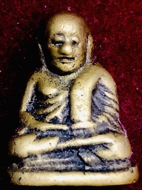 รูปหล่อหลวงพ่อเงิน บางคลาน พิมพ์นิยม เนื้อทองเหลือง