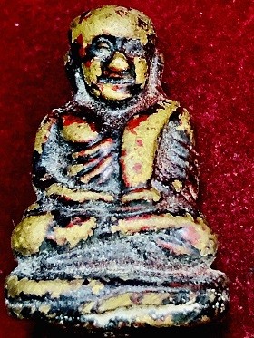 รูปหล่อหลวงพ่อเงิน บางคลาน  คราบกรุ พิมพ์ใหญ่