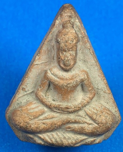 @@@เคาะแรก400บาท@@@พระโพธิจักรท่านพ่อลี พิมพ์ห้าเหลี่ยม เนื้อดิน ปี2500 วัดอโศการาม จ.สมุทรปราการ องค์ที่1