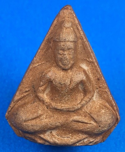 @@@เคาะแรก400บาท@@@พระโพธิจักรท่านพ่อลี พิมพ์ห้าเหลี่ยม เนื้อดินหลังจารยันต์เฑาะห์ ปี2500 วัดอโศการาม จ.สมุทรปราการ องค์ที่2