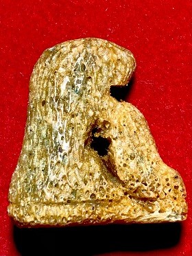 เสือนั่งเนื้อดินผงว่าน  ไำม่ทราบที่