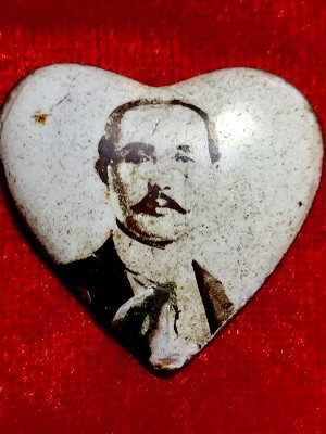 เหรียญล็อกเก๊ตรูปหัวใจ ร.5