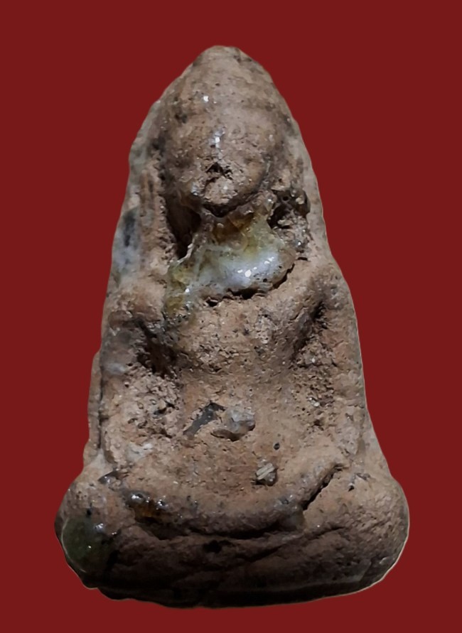 พระเนื้อดิน เนื้อจัด ไม่ทราบเกจิ ประกันพระแท้ พระแท้ไม่ระบุสำนัก