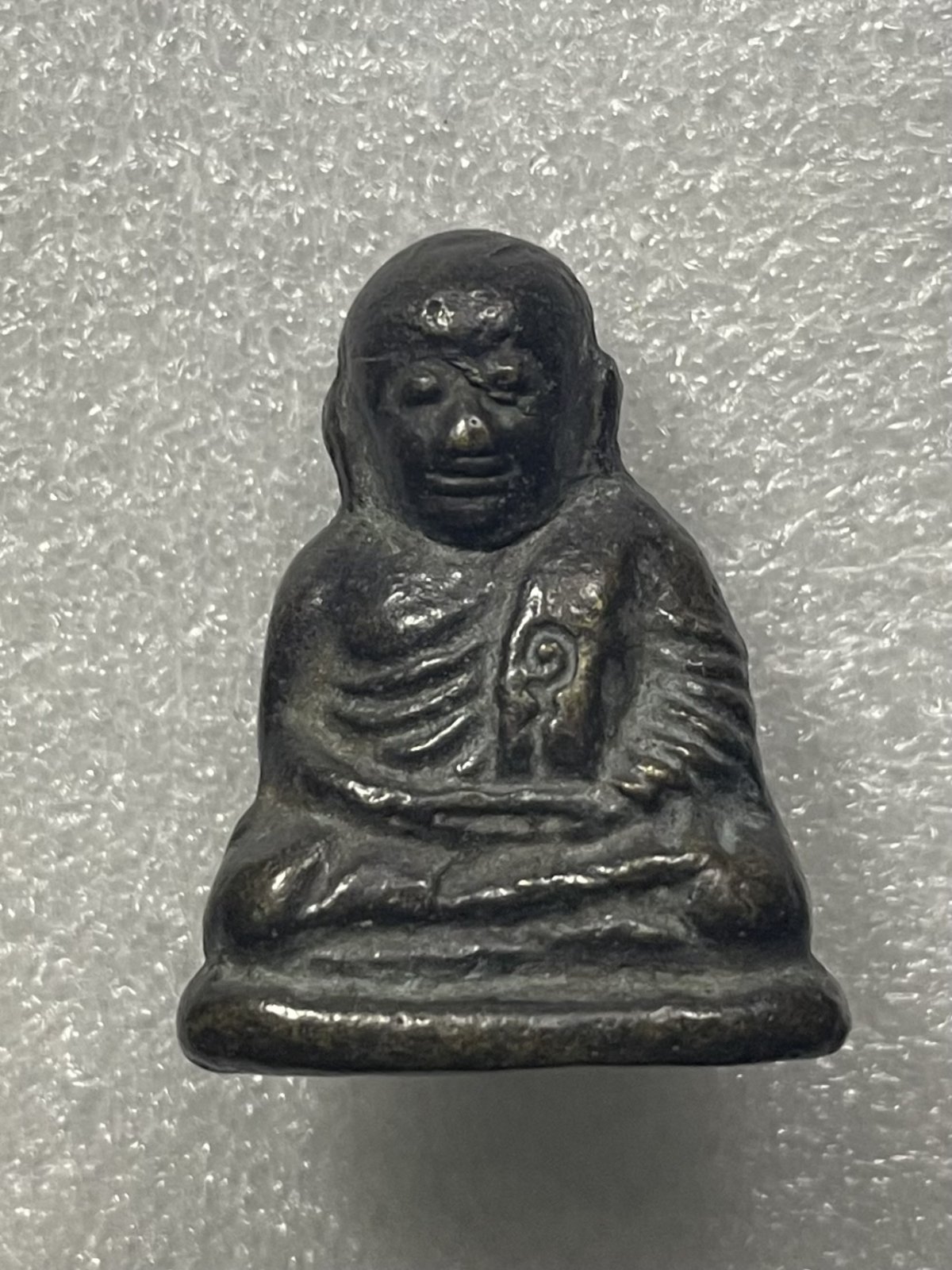 วัดใจ 120 บ รูปหล่อหลวงพ่อเงิน รุ่นฟ้าคำร