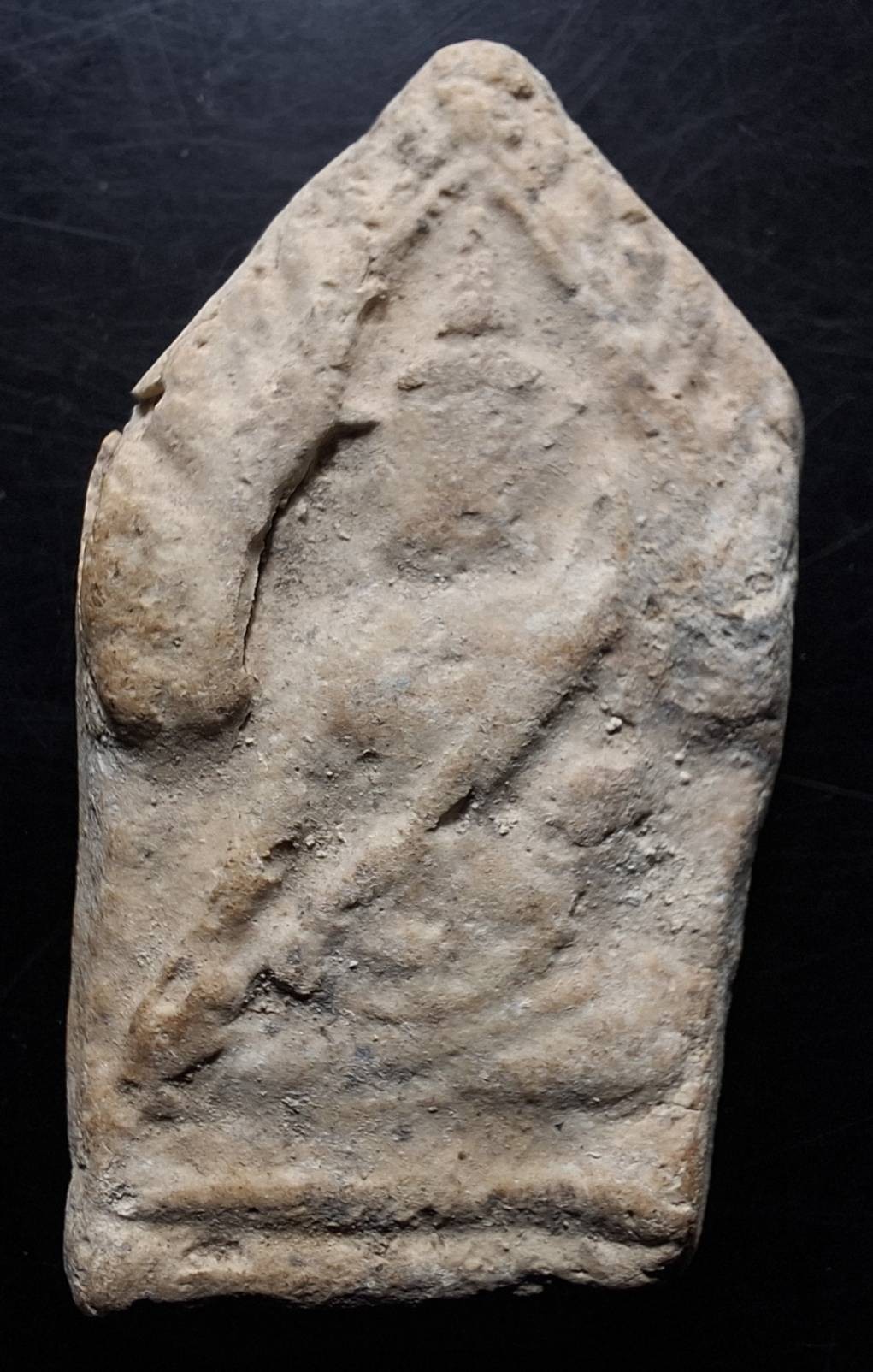 110บาท...ขุนแผนสะพายดาบ ลงกรุวัดหัวถนน ปี 2499 หลวงปู่ทิมปลุกเสกค่ะ