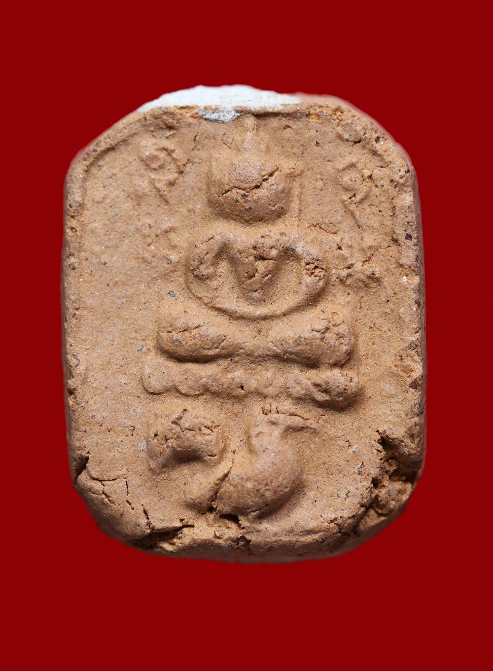 วัดใจ 40 บาท John-Connor จัดให้ พระพิมพ์หลวงพ่อปาน ปี 2505 เนื้อดิน ทรงไก่ วัดโคกเสือ จ.อยุธยา องค์ที่ 1