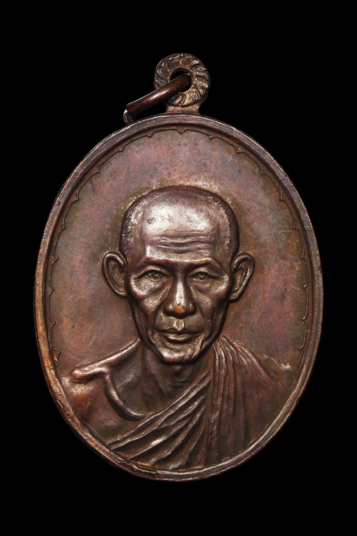 ของหลักเริ่ม 300 พร้อมบัตร เหรียญกองพันโคราช (ค่ายสุรนารี) หลวงพ่อเกษม ปี 2518 สวยแชมป์ ผิวเดิมๆ