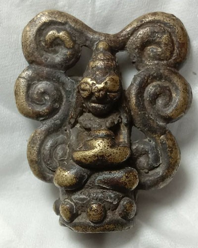 เริ่มต้นที่ 50 บาท  พระอุปคุต 2หน้า เนื้อโลหะสวยๆ ไม่ทราบที่