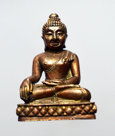 รูปเหมือน พระพุทธสิหิงส์ รุ่น สิหิงค์ 2555 วัดพระมหาธาตุ นครศรีธรรมราช เนื้อทองแดงชนวน โค๊ด เลข 1261