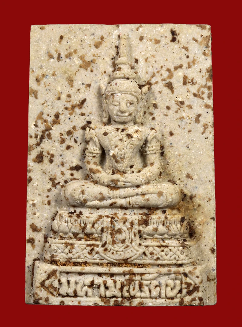 พระมหามณีรัตน์ (พระแก้วมรกต) อ.อิฐ วัดจุฬามณี จ.สมุทรสงคราม ปี 2539