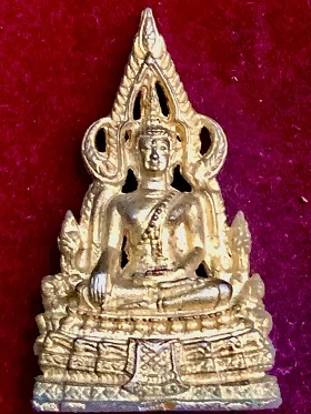 องค์หล่อพระพุทธชินราช สูง3.5 ซม.