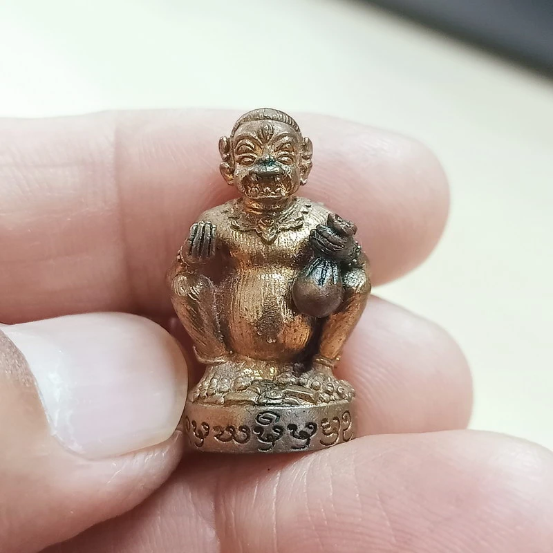 ✅2-2478(1-155) วัดใจ 100 ของแปลก รูปหล่อสี่หูห้าต้า ปาฏิหาริย์แห่งโชค พระอาจารย์ต่อ วัดพระนารายณ์ จ.นครราชสีมา ทองแดง หมายเลข 613