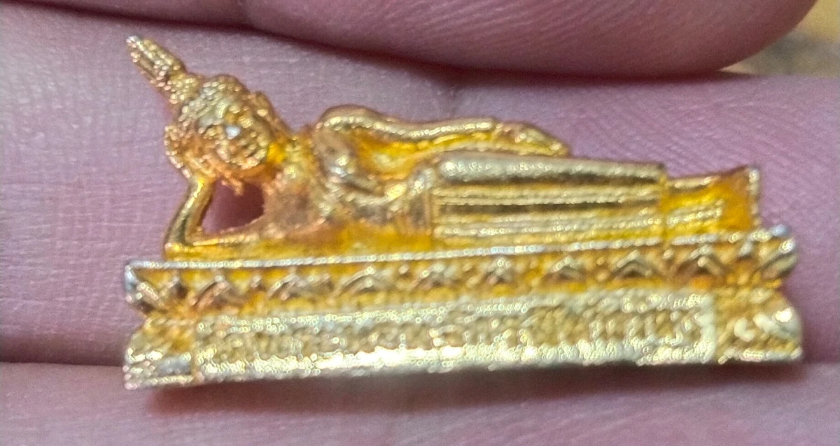 รุปหล่อพระนอนจักรสีห์ ปี 2538 วัดพระนอนจักรสีห์ วรวิหาร จ.สิงห์บุรี