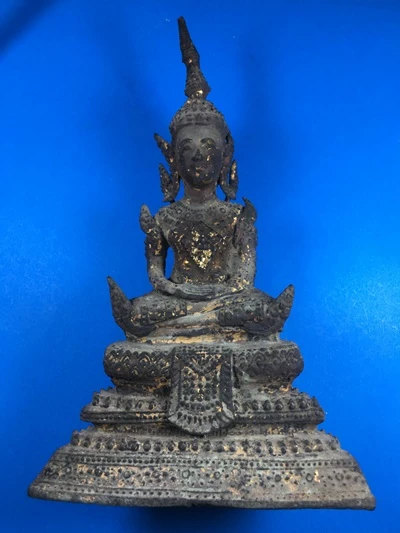 2500-.พระบูชารัตนะ พิมพ์สมาธิ หน้าตัก 2 นิ้ว สูง 6 นิ้วครึ่ง