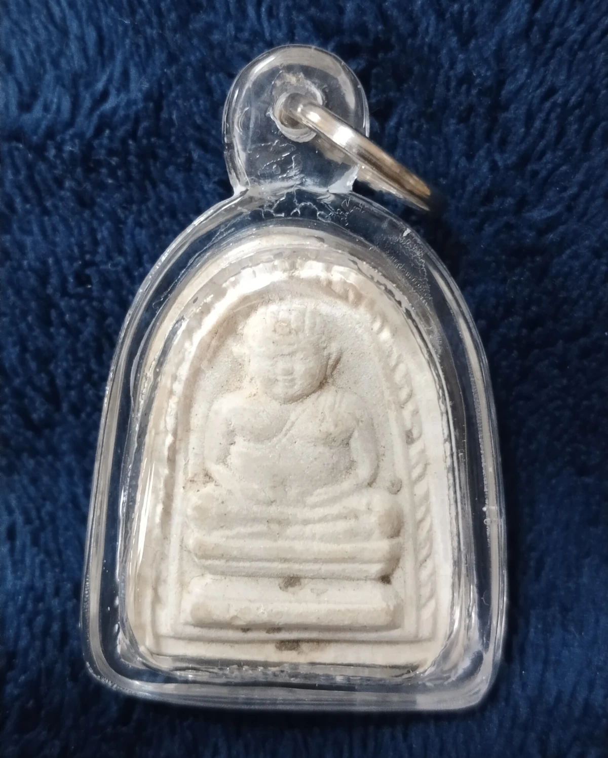พระสังกัจจายน์ เนื้อผงน้ำมัน วัดพระพุทธบาท จังหวัดสระบุรี ปี พ.ศ. 2520