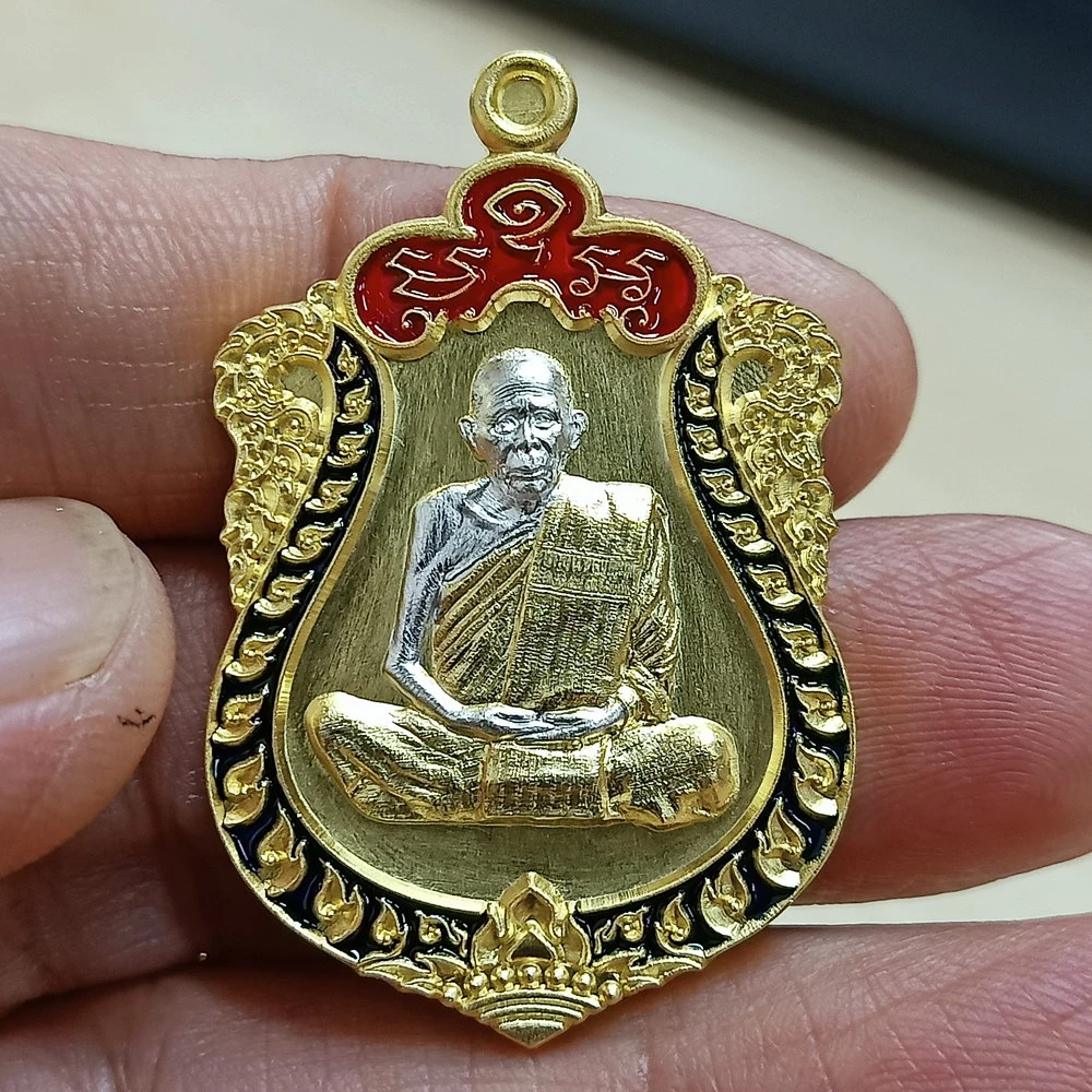 ✅2-2745(1-623) วัดใจ 100 เหรียญเสมา 8 รอบ หลวงปู่บุญให้ วัดท่าม่วง นครศรีธรรมราช 2567 งาน 2K หมายเลข 33 กล่องเดิม