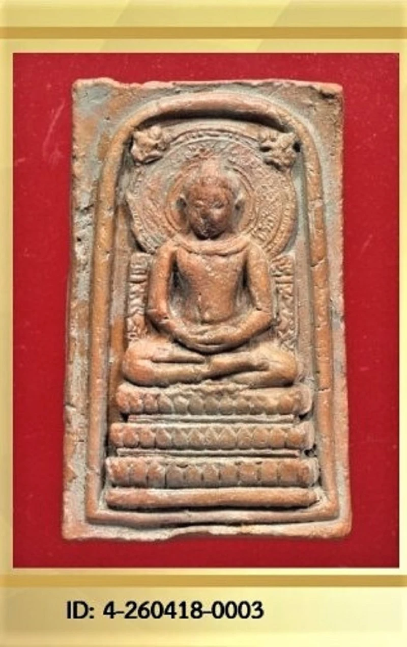 คุณแม่บุญเรือน พระคันธราช ปี 2499 เนื้อดิน วัดสารนาถ จ.ระยอง พร้อมบัตรรับรอง