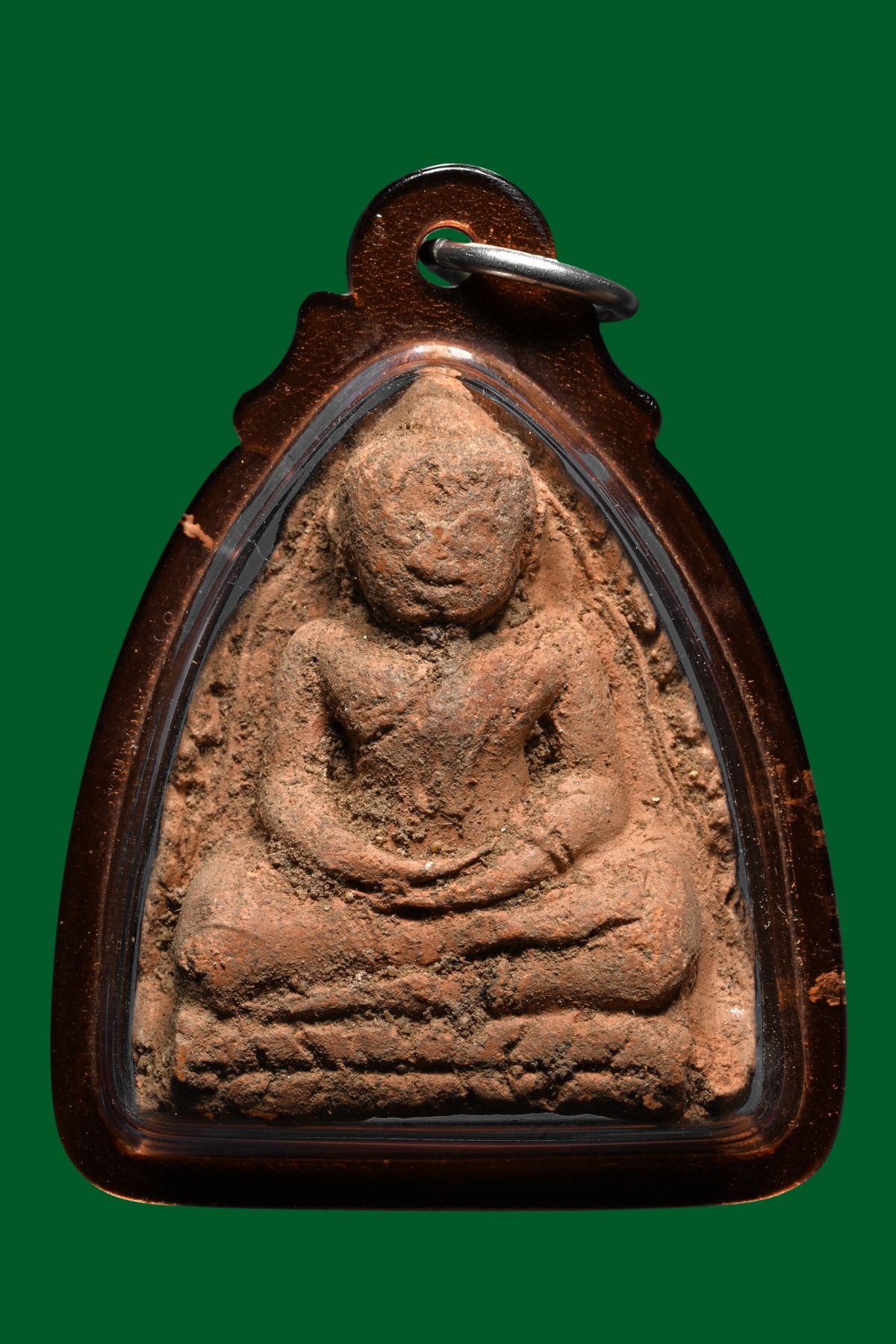 พระหลวงพ่อโต กรุบางกระทิง พิมพ์สมาธิ สภาพสวยมาก เดิมๆจากกรุ