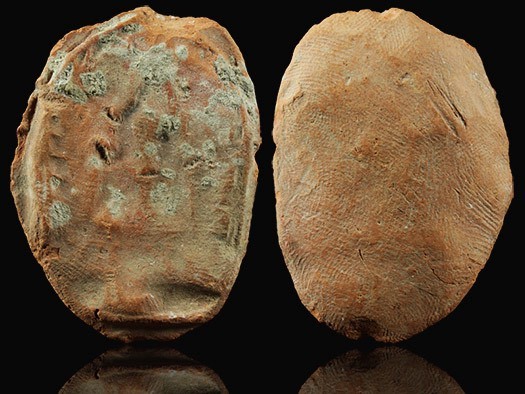 พระขุนแผนมณเทียร กรุวัดภูเขาทอง เนื้อดิน จังหวัดพระนครศรีอยุธยา สภาพสมบูรณ์