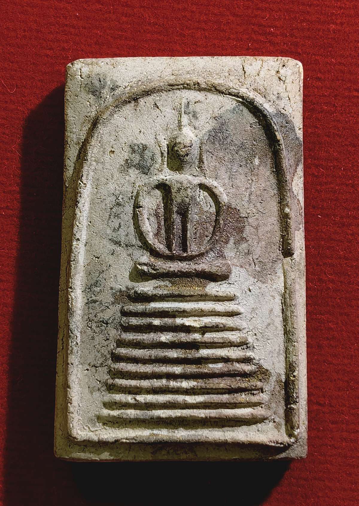 พระสมเด็จแช่น้ำมนต์ หลวงปู่โต๊ะ วัดประดู่ฉิมพลี พิมพ์อกตรง ปี 2514 เนื้อสวยจัด ++รับประกันพระแท้ตลอดชีพ++