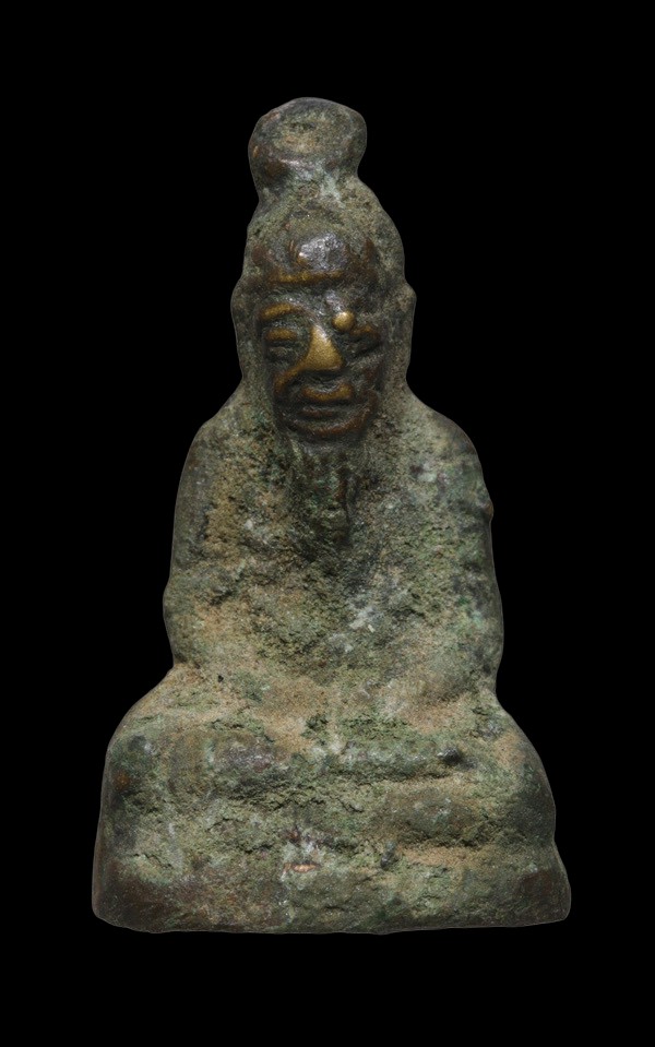 รูปหล่อฤาษี วัดถ้ำเขาฤาษี (เขามายอ) จ.ปัตตานี รุ่นแรก ปี 2495