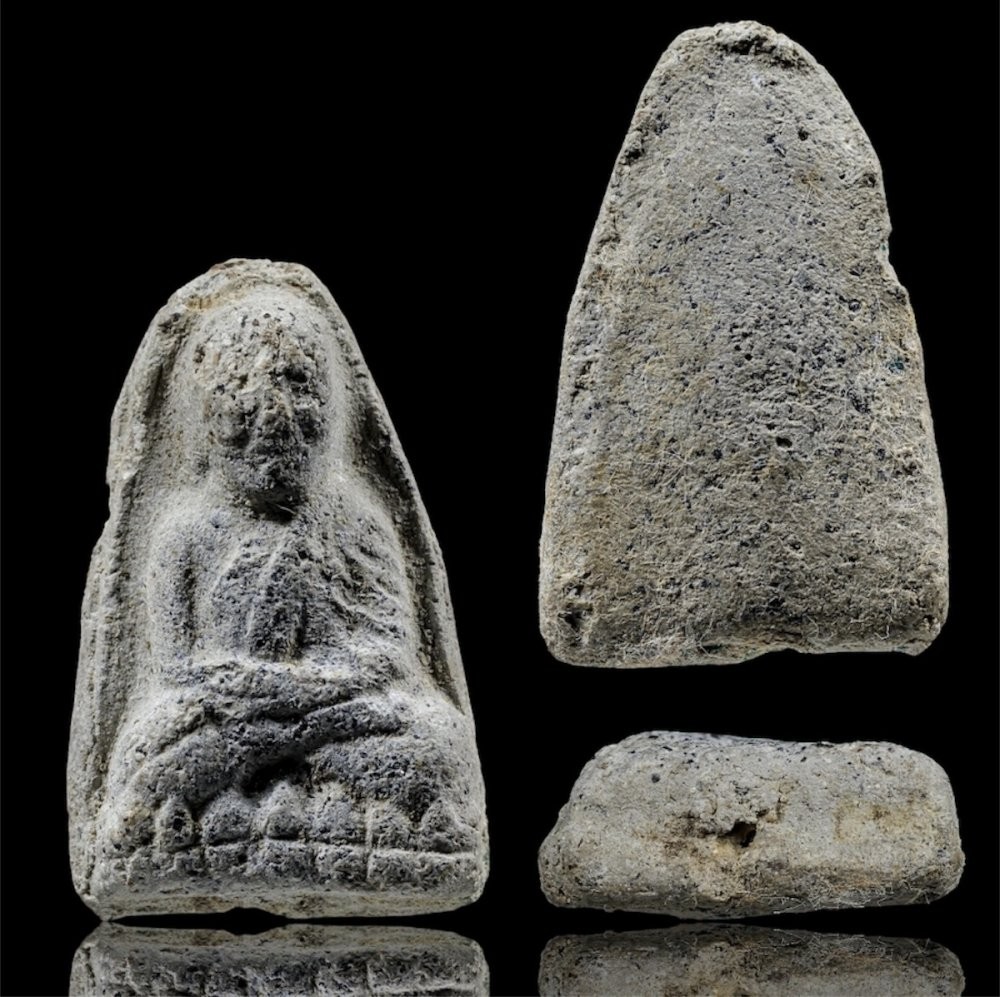 หลวงปู่ทวด วัดประสาทบุญญาวาส ปี พ.ศ. 2505 เนื้อเทา (ลังเม้ง)