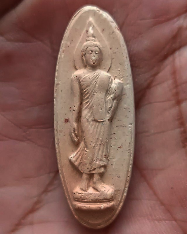 7.พระ 25 พุทธศตวรรษ เนื้อดินแร่ สีทูโทน