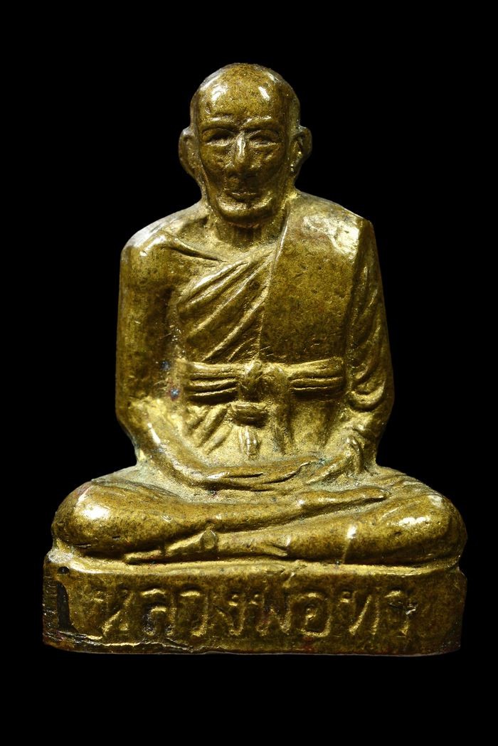 ʕ•́ᴥ•̀ʔっ. . รูปเหมือนปั้มหลวงพ่อทา ปี 2510 วัดพะเนียงแตก จ.นครปฐม + บัตร dd-pra