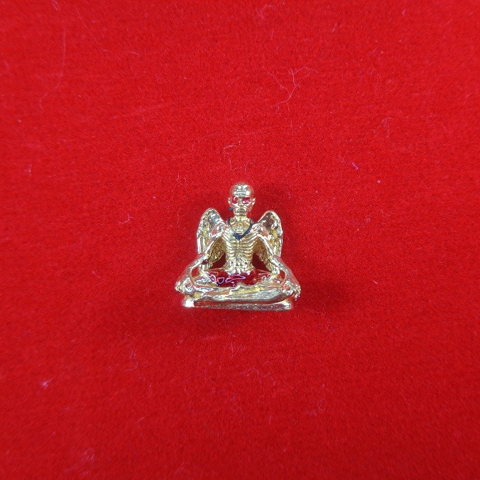 บรมครูกายแก้ว อ.หนานคง มนต์ล้านนา สำนักปู่ใหญ่ จ.เชึยงใหม่ เนื้อชนวนทองทิพย์ พิมพ์เล็ก สวยครับ