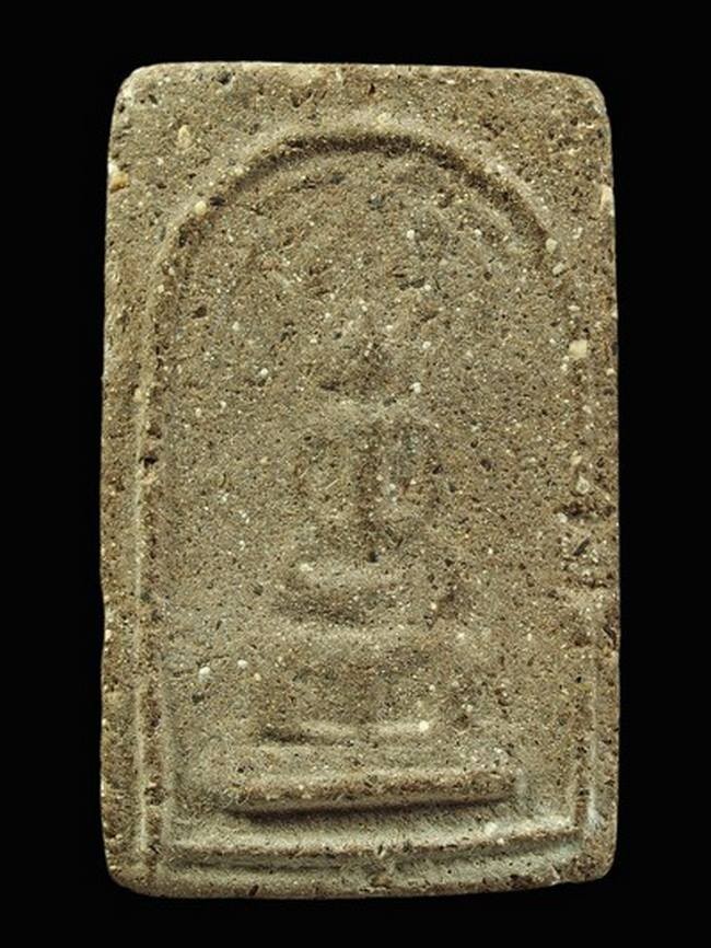 ʕ•́ᴥ•̀ʔっ..พระสมเด็จปรกโพธิ์ กรุวัดบางธรณี เนื้อผง จ.นนทบุรี (หายาก) + บัตรตรวจสอบ dd-pra