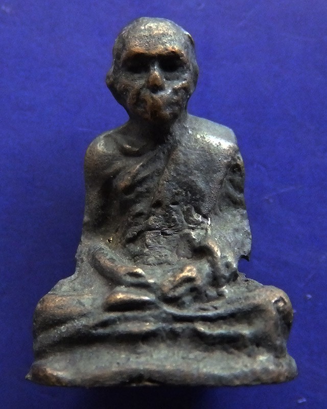 รูปหล่อรุ่นจุลกฐิน หลวงพ่อเขียน วัดสำนักขุนเณร จ.พิจิตร พ.ศ.2500-2507