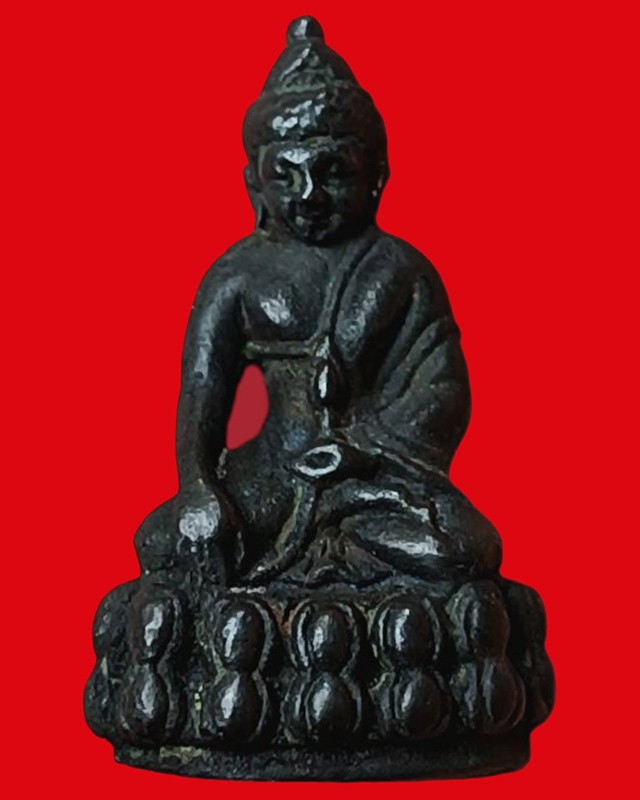 กริ่งอุบาเก็งน้อย เนื้อนวโลหะ วัดอินทรวิหาร บางขุนพรหม ปี 2518 กทม.ตอกโค้ดอุ