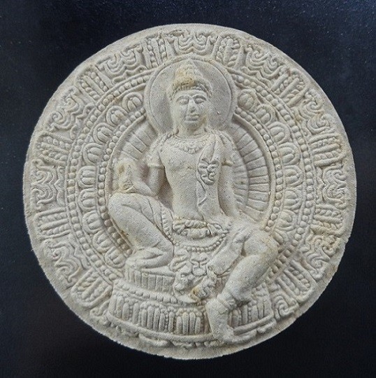 (70-) พระเทวราชโพธิสัตว์ จตุคามรามเทพ รุ่นเจ้าสัวยุคแปด พุทธาภิเษก 3 วาระ ปี 2550 ขนาด 5 ซม.