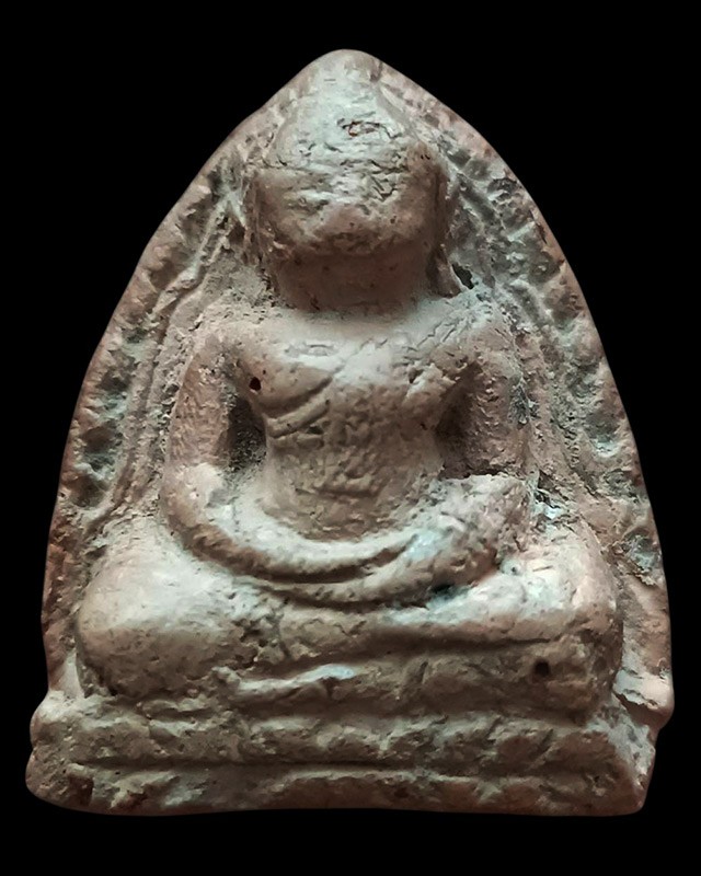 หลวงพ่อโต กรุบางกะทิง พิมพ์สมาธิ ล่ำลึก พร้อมใบประกาศ