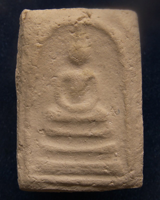 สมเด็จบางขุนพรหม 09 พิมพ์เส้นด้าย หลังตรายาง วัดใหม่อมตรส กทม.