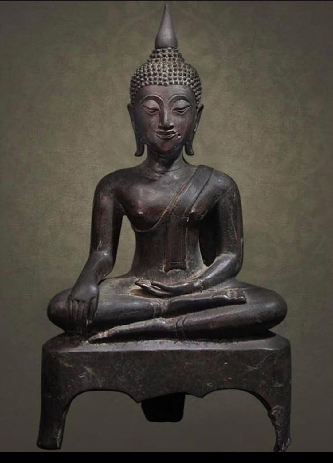 พระพุทธรูปสมัยกำแพงเพชร หน้าตัก 4 นิ้ว (ติดที่2 งานโคราช)