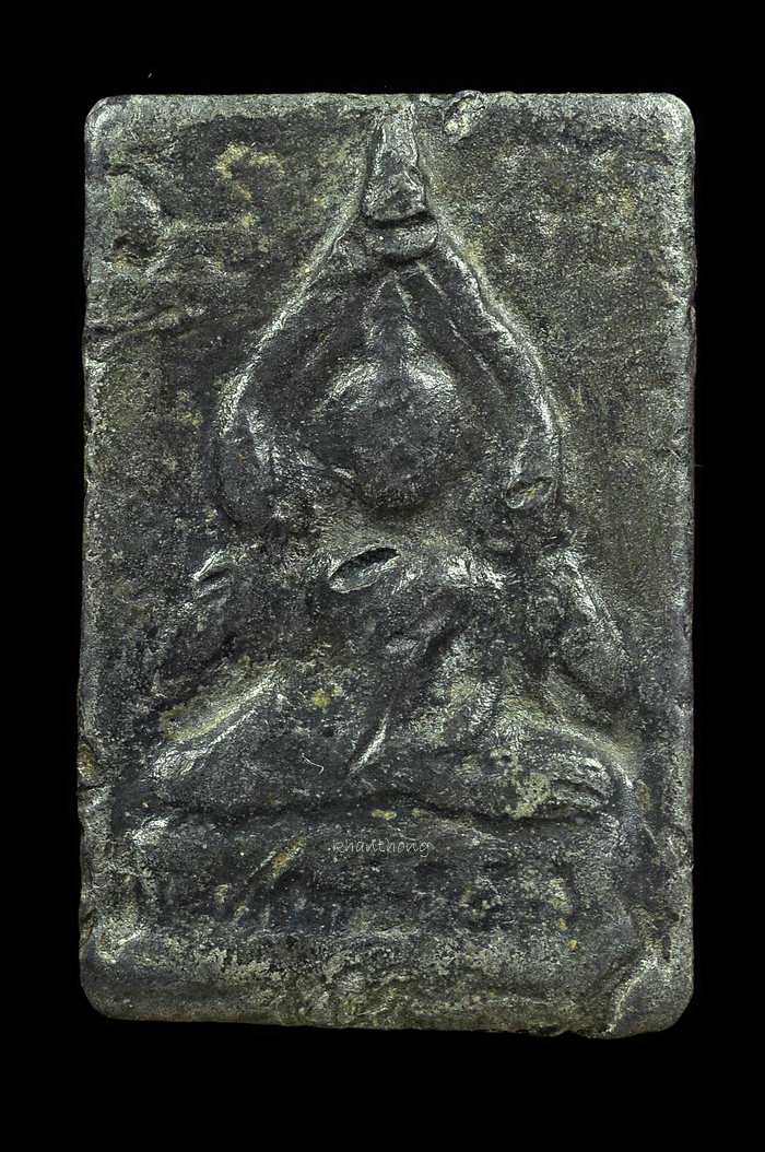 ʕ•́ᴥ•̀ʔっ. . พระพุทธชินราช วัดไลย์ ปี 2460 (หลวงปู่ศุข ปลุกเสก) เนื้อตะกั่ว จ.ลพบุรี + บัตรตรวจสอบ dd-pra