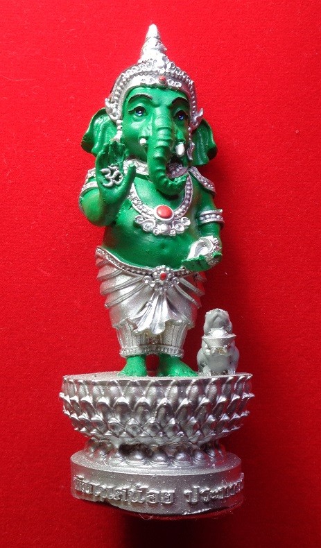 พระพิฆเณศวร ขนาดบูชา เนื้อเรซิ่น สวยครับ