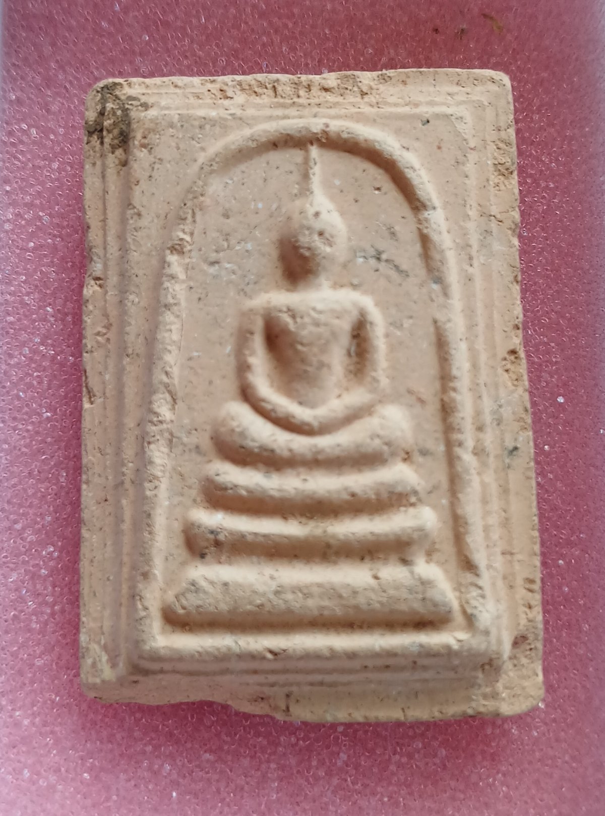 สมเด็จกระเบื้องหลังคาโบสถ์ วัดเกศไชโย 2522 หลวงปู่โต๊ะปลุกเสก