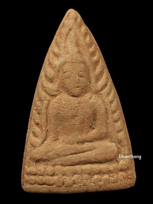 ʕ•́ᴥ•̀ʔっ. . พระพุทธชินราข ท่านพ่อลี เนื้อดิน พิมพ์เล็ก ปี พ.ศ.2496 + บัตรตรวจสอบ dd-pra