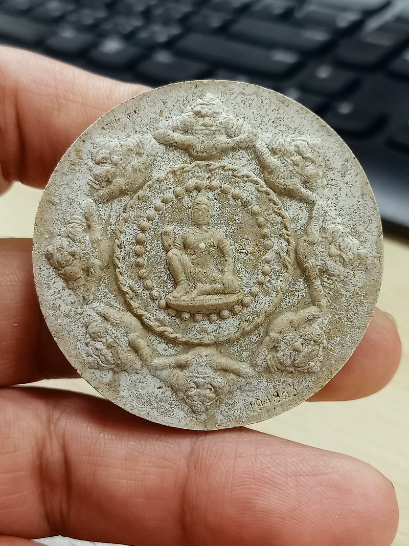 1-1887 วัดใจ 50 องค์พ่อจตุคามรามเทพ รุ่นนารายณ์แปลงรูป เสกดีหลายวาระ 2550 ขนาด 5 cm. กล่องเดิม