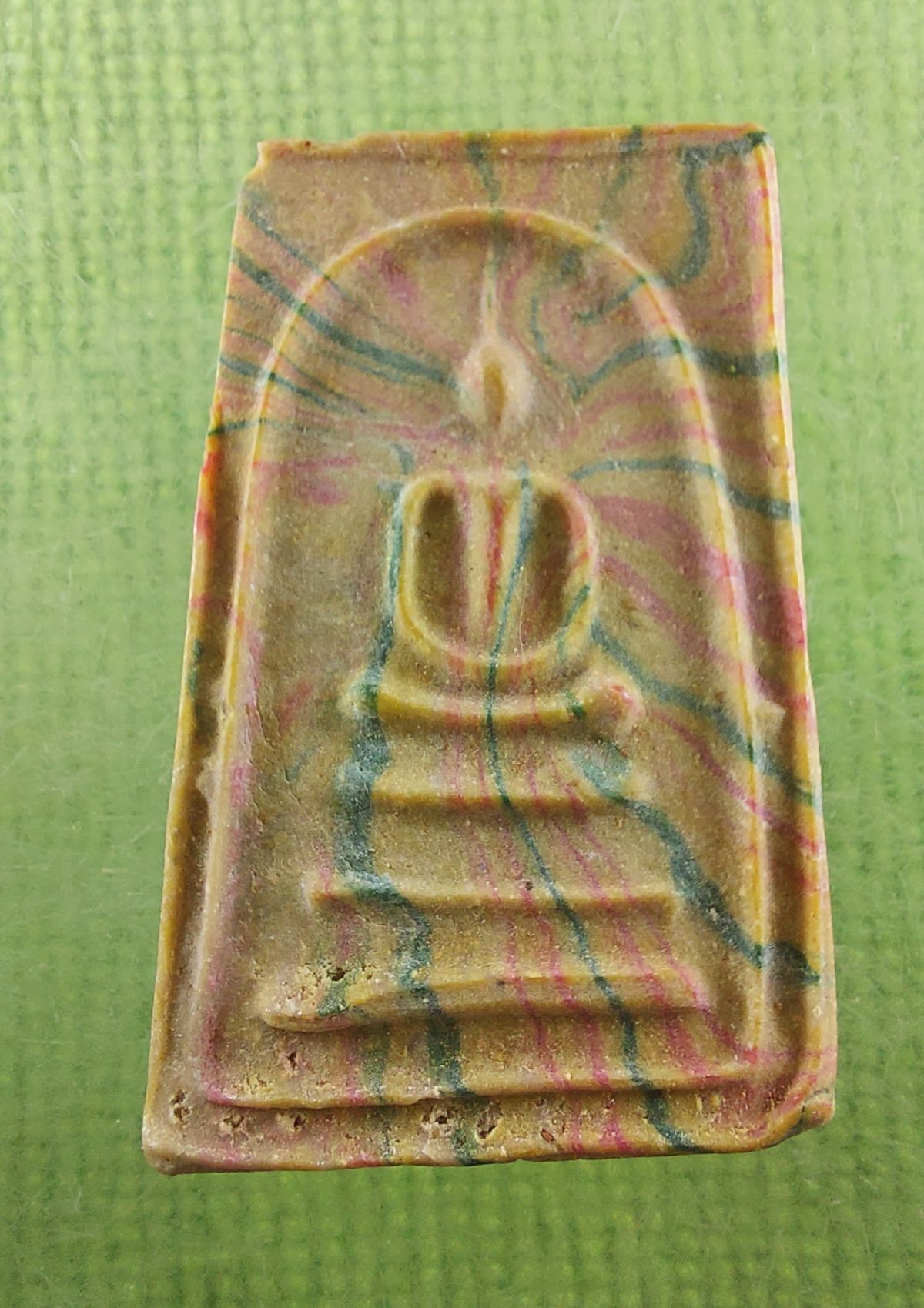 สมเด็จสายรุ้ง หลังยันต์นูน เจ้าคุณนร วัดศัลขันธ์ 2513