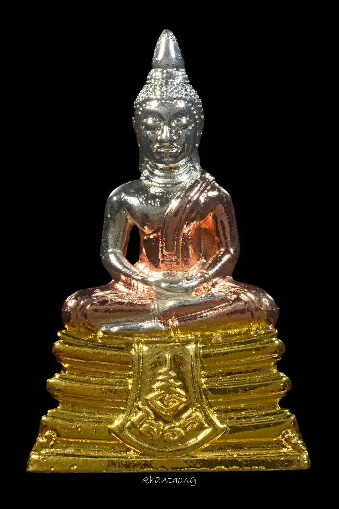 ʕ•́ᴥ•̀ʔっ..หลวงพ่อพุทธโสธร รุ่นสร้างโรงพยาบาลวัดสมาน เนื้อสามกษัตริย์ ปี ๒๕๖๑