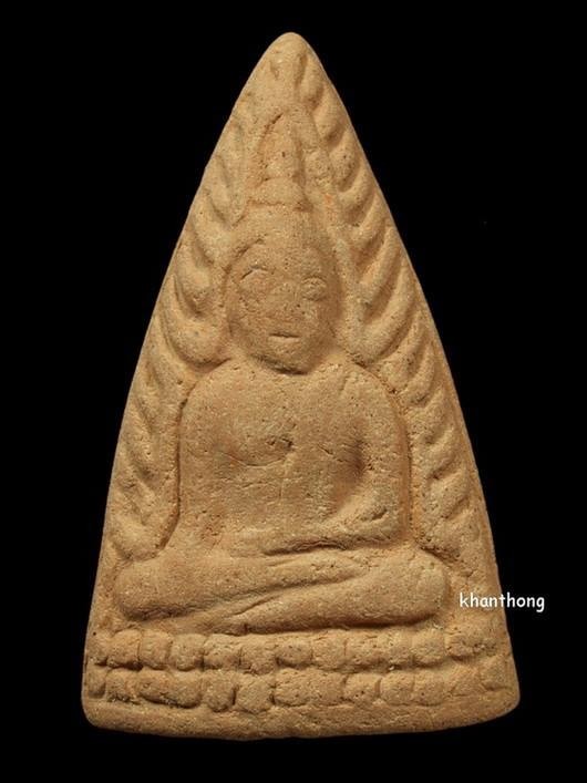 ʕ•́ᴥ•̀ʔっ. . พระพุทธชินราข ท่านพ่อลี เนื้อดิน พิมพ์เล็ก ปี พ.ศ.2496 + บัตรตรวจสอบ dd-pra