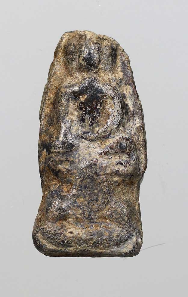 พระสนิมแดง (ไม่ทราบที่) ไขจัด สนิมมันส์