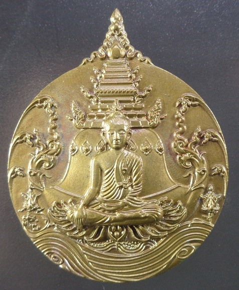 เหรียญพระพุทธภาวนาวิริยบารมี วัดระฆังโฆสิตารามวรมหาวิหาร จ.กรุงเทพฯ เนื้อทองทิพย์ สวยครับ