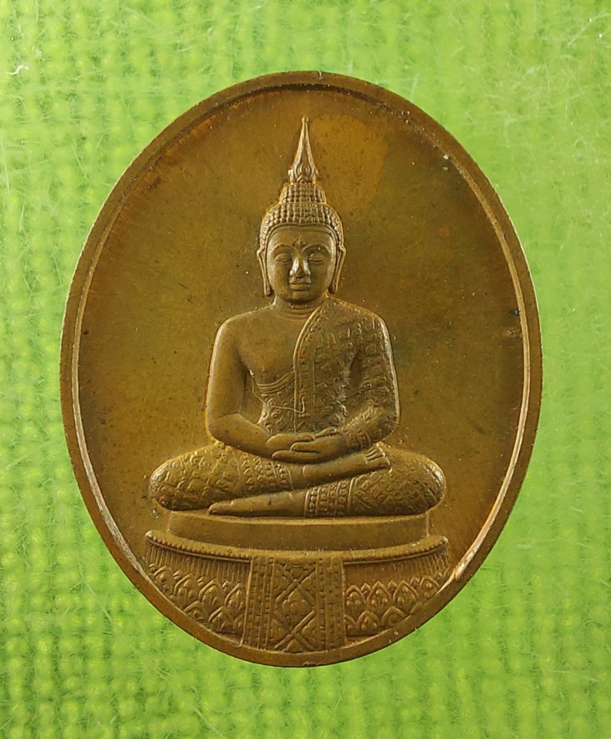 เหรียญพระแก้วมรกต ลพ มหาวิบูลย์ วัดโพธิคุณ 4