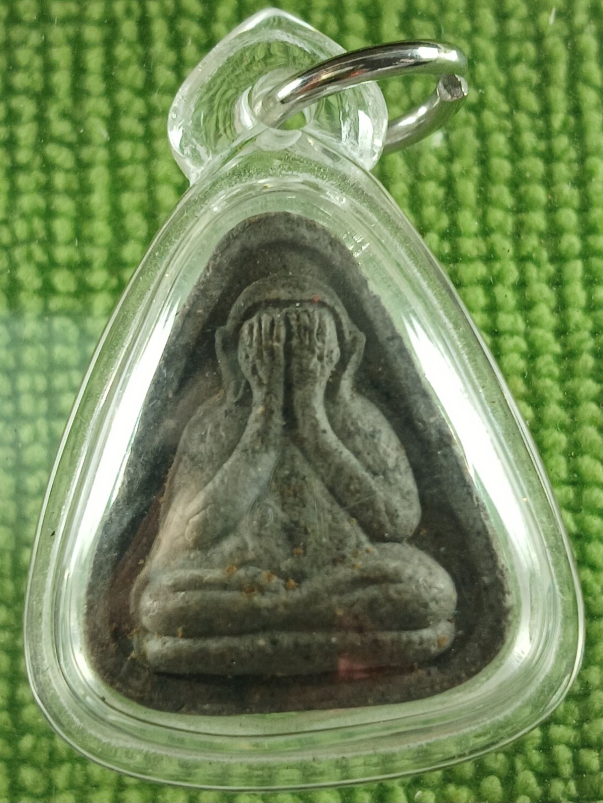 ปิดตา หลวงปู่ทิม วัดละหารไร่  หลังยันต์ห้า วัดไผ่ล้อม