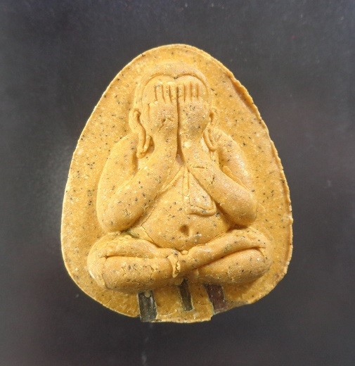 (120-) พระผงปิดตาพิมพ์ใหญ่ หลวงปู่โต๊ะ ออกวัดถ้ำสิงโตทอง จ.ราชบุรี เนื้อผงธูปผงเกสร ปี ๒๕๖๕ สวยครับ