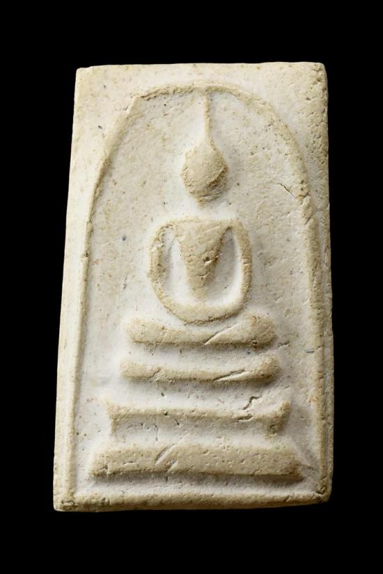 พระสมเด็จ พิมพ์ใหญ่ วัดประสาทบุญญาวาส กรุงเทพมหานคร ปี 2506 เนื้อผงพุทธคุณ (เนื้อพระแก่มวลสารพระสมเด็จบางขุนพรหม พิธีใหญ่ หลวงพ่อจง, หลวงปู่โต๊ะ, หลวงพ่อเงิน ปลุกเสก)